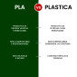 Immagine 8 - Piatti Bianchi in Bioplastica Monouso Diametro 17cm Resistenti in PLA Compostabili e Biodegradabili - Confezione da 50 piattini