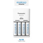 Immagine 2 - Panasonic Eneloop Caricabatterie Rapido BQ-CC51E + 4 Pile Stilo AAA 750 mAh