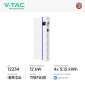 Immagine 2 - V-Tac Deye Sistema All-In-One Fotovoltaico Inverter Trifase Ibrido 12kW + Accumulo 20,48kWh CEI 0-21 IP65 - SKU 12234
