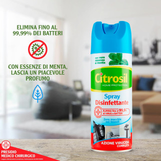Spray Igienizzante Superfici Vere Essenze di Menta Citrosil