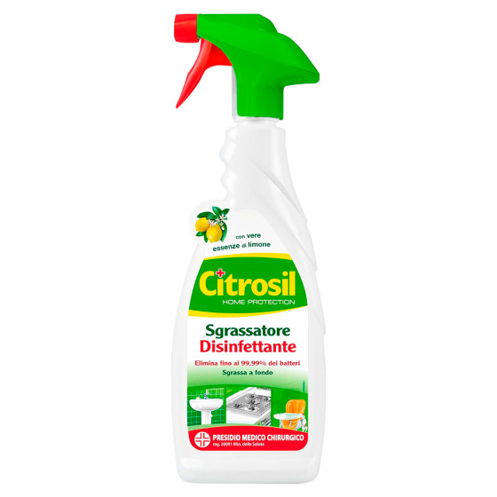 Sgrassatore Spray Disinfettante Presidio Medico Chirurgico Citrosil Sgrassatore Spray Disinfettante Presidio Medico Chirurgico Citrosil