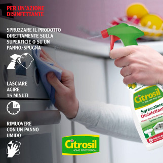 Sgrassatore Spray Disinfettante Presidio Medico Chirurgico Citrosil
