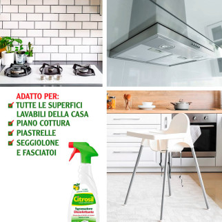 Sgrassatore Spray Disinfettante Presidio Medico Chirurgico Citrosil
