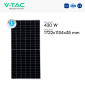 Immagine 6 - V-Tac Pannelli Solari Fotovoltaici 430W TIER 1 Monocristallini TOPCon IP68 - SKU 11933 / 1193312 / 1193314 / 1193315