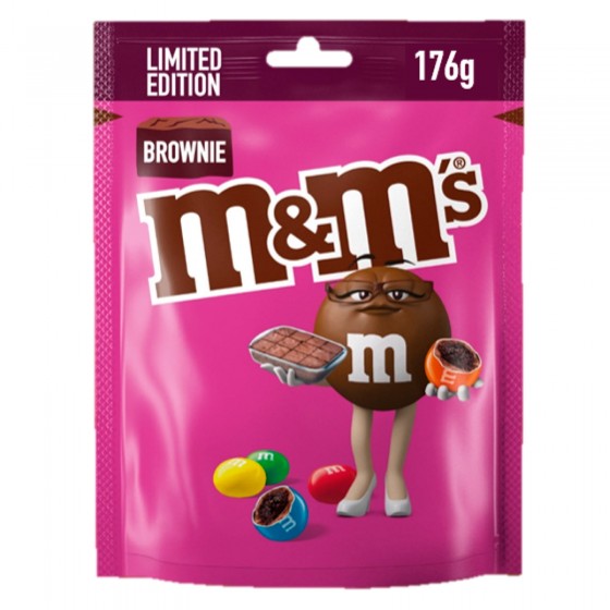 M&M's Brownie Confetti al Cioccolato con Ripieno al Gusto Brownie - M&M's Brownie Confetti al Cioccolato con Ripieno al Gusto Brownie -