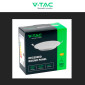 Immagine 12 - V-Tac VT-61003 Pannello LED Rotondo Slim 3W SMD da Incasso con Driver - SKU 7855 / 7856 / 7857 [TERMINATO]