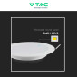 Immagine 10 - V-Tac VT-61018 Pannello LED Rotondo Slim 18W SMD da Incasso con Driver - SKU 7864 / 7865 / 7866
