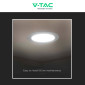 Immagine 11 - V-Tac VT-61018 Pannello LED Rotondo Slim 18W SMD da Incasso con Driver - SKU 7864 / 7865 / 7866