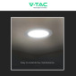 Immagine 11 - V-Tac VT-61012 Pannello LED Rotondo Slim 12W SMD da Incasso con Driver - SKU 7861 / 7862 / 7863
