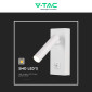 Immagine 8 - V-Tac VT-402 Lampada LED da Muro 2W SMD Applique da Lettura Orientabile con Interruttore Colore Bianco - SKU 10288 / 10289