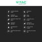 Immagine 3 - V-Tac Wall Box 7,4kW Monofase a Parete Smart Bluetooth IP65 IK10 Cavo Tipo 2 da 5 metri - SKU 11868