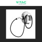 Immagine 7 - V-Tac Wall Box 7,4kW Monofase a Parete Smart Bluetooth IP65 IK10 Cavo Tipo 2 da 5 metri - SKU 11868