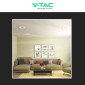 Immagine 4 - V-Tac VT 765SQ Portafaretto Quadrato da Incasso in Gesso con Portalampada per Lampadine GU10 - SKU 3651
