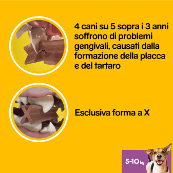 Dentastix Oral Care Small Pedigree per l'igiene orale del cane 35 Stick