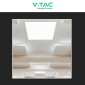Immagine 6 - V-Tac VT-6139 6 Pannelli LED Quadrati 60x60 36W SMD con Driver - SKU 638011 / 638021