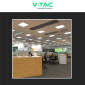 Immagine 7 - V-Tac VT-6139 6 Pannelli LED Quadrati 60x60 36W SMD con Driver - SKU 638011 / 638021
