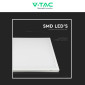 Immagine 9 - V-Tac VT-6139 6 Pannelli LED Quadrati 60x60 36W SMD con Driver - SKU 638011 / 638021