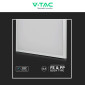 Immagine 10 - V-Tac VT-6139 6 Pannelli LED Quadrati 60x60 36W SMD con Driver - SKU 638011 / 638021