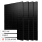Immagine 1 - V-Tac Pannelli Solari Fotovoltaici 400W TIER 1 Monocristallini PERC IP68 Full Black - SKU 11897 / 1189715