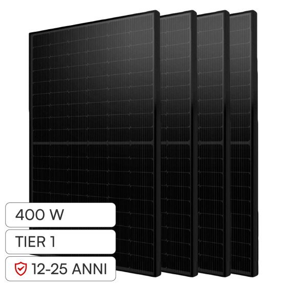 Pannelli Solari Fotovoltaici 400W TIER 1 IP68 Full Black V-Tac Pannelli Solari Fotovoltaici 400W TIER 1 IP68 Full Black V-Tac