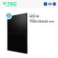 Immagine 4 - V-Tac Pannelli Solari Fotovoltaici 400W TIER 1 Monocristallini PERC IP68 Full Black - SKU 11897 / 1189715