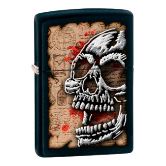 Accendino Zippo mod. 22H021 Skull Design