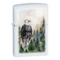 Zippo Accendino a Benzina Ricaricabile ed Antivento con Fantasia Eagle Design - mod. 22A039