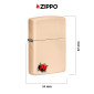Immagine 4 - Zippo Accendino a Benzina Ricaricabile ed Antivento con Fantasia Ladybug - mod. 22A025