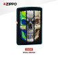 Immagine 2 - Zippo Accendino a Benzina Ricaricabile ed Antivento con Fantasia Skull Design - mod. 22A041