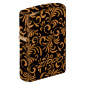 Zippo Premium Accendino a Benzina Ricaricabile ed Antivento con Fantasia Floral Pattern Design - mod. 22H013