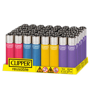 Clipper Large Accendino a Pietrina Metallic 5 48 Accendini