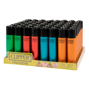 Clipper Large Accendino a Pietrina Crystal 8 48 Accendini