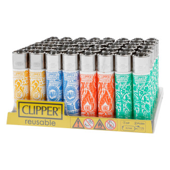 Clipper Large Accendino a Pietrina Mandala Elements 48 Accendini