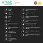 Immagine 3 - V-Tac Solis Inverter Trifase Ibrido On-Grid / Off-Grid 12kW IP66 Garanzia 10 Anni per Impianto Fotovoltaico - SKU 12228