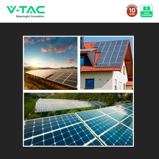 V-Tac Kit Inverter Trifase Ibrido 50kW + Accumulatore LiFePO4