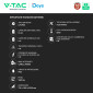 Immagine 4 - V-Tac Deye Kit Fotovoltaico Inverter Trifase Ibrido 50kW IP55 + Accumulatore LiFePO4 51,2V 100Ah 61,44kWh - SKU 22023