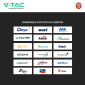 Immagine 3 - V-Tac VT-12040 Batteria BMS LiFePO4 51,2V 200Ah 10,24KWh per Inverter Impianto Fotovoltaico CEI 0-21 - SKU 114473