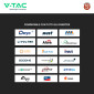 Immagine 3 - V-Tac VT-5139 Batteria BMS LiFePO4 51,2V 100Ah 5,12kWh per Inverter Impianto Fotovoltaico CEI 0-21 - SKU 114483