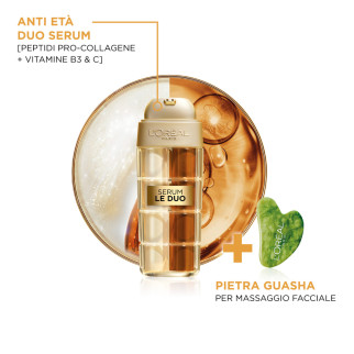 L'Oréal Paris Tu Vali Confezione Regalo Age Perfect Siero + Pietra Gua Sha