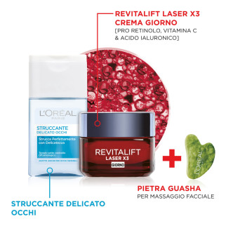 L'Oréal Paris Tu Vali Confezione Regalo Crema Laser X3 + Struccante