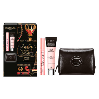 L'Oréal Paris Confezione Regalo Mascara + Primer + Pochette