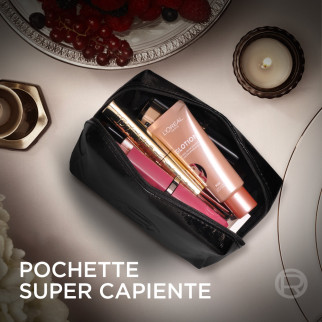 L'Oréal Paris Confezione Regalo Rossetto+ Matita Labbra + Pochette