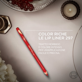 L'Oréal Paris Confezione Regalo Rossetto+ Matita Labbra + Pochette