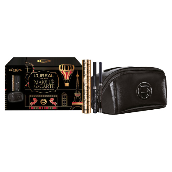 L'Oréal Paris Confezione Regalo Mascara + Eyeliner + Matita + Pochette L'Oréal Paris Confezione Regalo Mascara + Eyeliner + Matita + Pochette