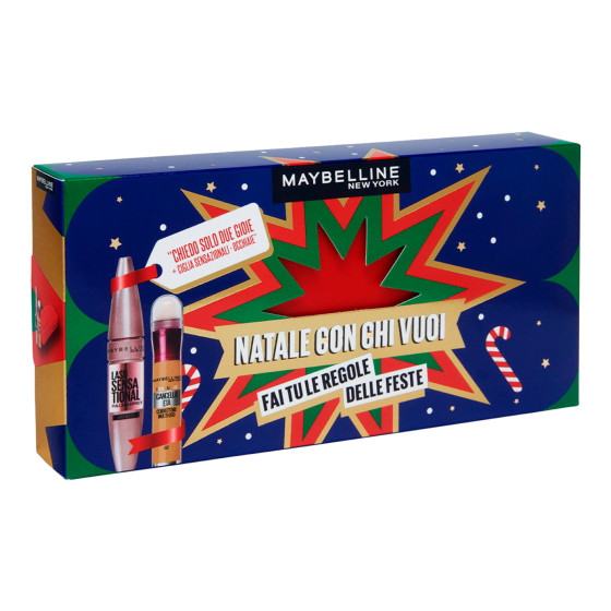 Maybelline New York Confezione Regalo Natale Mascara + Correttore Maybelline New York Confezione Regalo Natale Mascara + Correttore