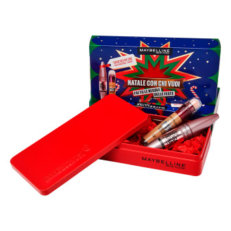 Maybelline New York Confezione Regalo Natale Mascara + Correttore