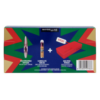 Maybelline New York Confezione Regalo Natale Mascara + Correttore