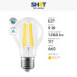 Immagine 2 - Bot Lighting Shot Lampadina LED E27 9W Bulb A60 Filamento Dimmerabile - mod. WLD1010X2D