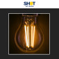 Immagine 4 - Bot Lighting Shot Lampadina LED E27 9W Bulb A60 Filamento Dimmerabile - mod. WLD1010X2D