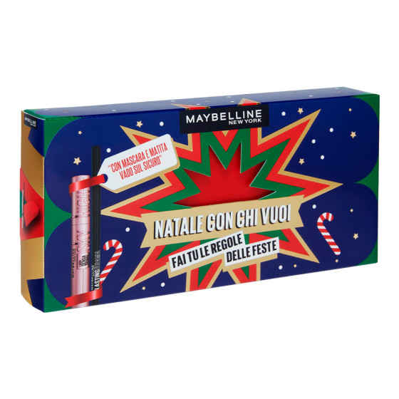 Maybelline New York Confezione Regalo Natale Mascara + Matita Maybelline New York Confezione Regalo Natale Mascara + Matita